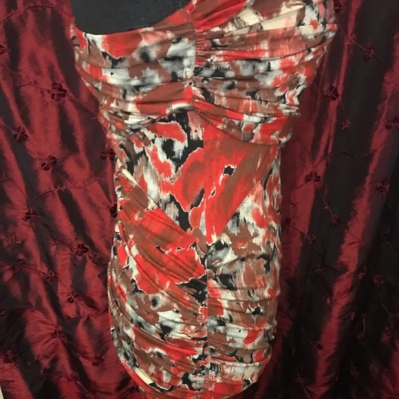 Ark & Co Multicolor Strapless Wiggle Dress, Size S - Picture 4 of 7